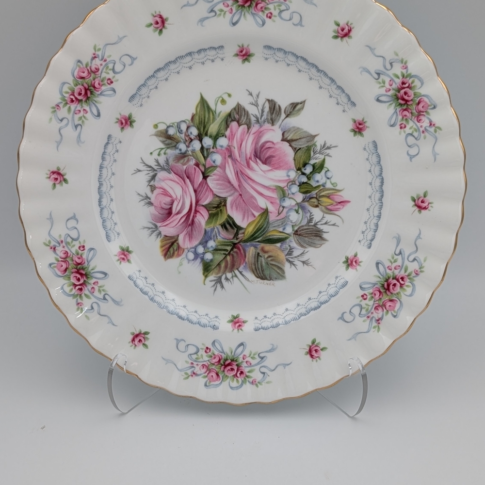Royal Albert Happy Birthday Plate 1st Ed. Bone China England 8.5”D